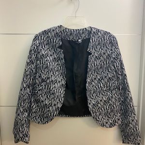 H&M Black and White Blazer